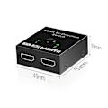 Miniatyrbillede 2 af 5: 2 i 1 HDMI-switcher 4k-udgang High Definition Bidirectional Swit