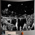 Miniatyrbild 2 av 5: Stjärnhimmel väggbonad väggfilt gobeläng dekoration för hem