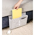 Miniatyrbillede 3 af 5: Filt Sengepose Sengeopbevaringspose. Organizer Til Seng.bed Poc