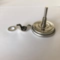 Miniatyrbilde 5 av 5: Ovns Termometer Rustfritt Stål Bimetall Grill Termometer