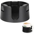 Miniatyrbillede 1 af 5: Spildsikker Kopholder, Justerbar Indvendig Diameter Underkop, Spildsikker Kaffe Kopholder, Fast Kopholder, Multifunktionel Kopholder, til Hjem Kontor