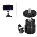 Miniatyrbilde 4 av 5: 1/4 tommers blitsskoadapter med ekstra blitsskoadapter-skrue for kameraer, videokameraer, smarttelefoner, Gopro, LED-videolys, mikrofon, videomonitor (2 pakker)