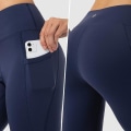 Miniatyrbilde 3 av 3: 30 Inseam Dame Bootcut Yoga Bukser Lang Bootleg Høy-Midjet Fl