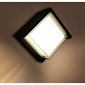 Pikkukuva 1 / 5: 12W LED-seinävalaisin ulkoseinä IP65 vedenpitävä ulkoseinä LED-seinävalaisin musta seinävalaisin ulko- ja sisätiloihin