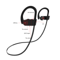 Pikkukuva 5 / 5: Langattomat kuulokkeet - Kuulokemikrofoni, Bluetooth-kuulokkeet U8, juoksu