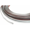 Pikkukuva 5 / 5: Itsekiinnittyvä kromilista auton koristeluun/koristeluun hopea 6mm x 1