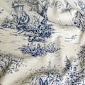 Miniatyrbillede 1 af 5: Glory Season Rustik Klassisk Fransk Landsby Print Linned Dug