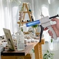 Miniatyrbilde 5 av 5: 50 ml dispenserbar epoxy pistol, AB epoxy lim pistolhåndtak for blanding lim, forhold