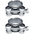 Miniatyrbild 1 av 5: 2-pack förstärkta klämmor för 32-35 mm galvaniserade stålrör