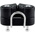 Miniatyrbillede 1 af 5: 1 stk. Cam Cleats med Wire Flaired Leading Ring (Sort), Plastik Cammatic Cl