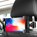 Pikkukuva 3 / 5: Auton tablettiteline, universaali auton niskatuen tablettiteline 360° kääntyvä säädettävä koko 6-12 tuumaa iPad 2/3/4 / Mini/Air, Samsung Galaxy Tab ja Pho