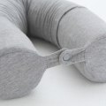 Miniatyrbillede 4 af 5: Memory Foam Twist Cylinder Pude Kan Bøjes Efter Behov Til Rejser