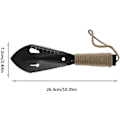 Miniatyrbillede 2 af 5: Havearbejde Spade, Havearbejde Gravning Værktøj, Rustfrit Stål Havearbejde Spade, Metal G