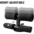Miniatyrbilde 3 av 5: Bærbar Sit-up Bar Aid-Tilbehør, Sit-ups Magemuskelhjelp, Selvsug Situp Bar, Sit Up Bars Assistent Enhet, Sugkopp Selvsug Sit up Bar, Svart