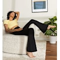Pikkukuva 3 / 5: Naisten Leopardikuvioiset Leggingssit - Bootcut Joogahousut  Bootleg Työhousut Mekkohousut MEDIUM