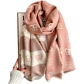 Miniatyrbild 1 av 4: Tjock filt för kvinnor, Pashmina-sjal, Överdimensionerade halsdukar för vinter och höst, Mjuk och varm, K cashmere-känsla för kvinnor