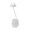 Miniatyrbillede 1 af 5: Børnelampe, 360° Fleksibel Svanehals, USB Genopladelig - Hvid