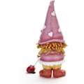 Miniatyrbillede 2 af 4: Havegnomen Havepynt med Mariehøne i snor 8cm*5cm*2
