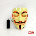 Miniatyrbillede 3 af 5: Al's Cold Light Glow-in-the-dark Mask V Vengeance Cosplay Makeup