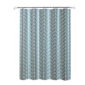 Miniatyrbillede 1 af 2: 1 stk. Vandtæt bruseforhæng 180 x 200 cm PEVA med ringe, anti-