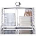 Miniatyrbillede 4 af 5: Bomuldsopbevaringsboks Makeup Box til Bomuldspudeholder Tamponholder