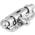 Miniatyrbillede 1 af 4: Krom Glidebolt, Rustfrit Stål Cylinderlås til Marine Båddør, Vindue Lukning, Glide Lås, Cylinderlås, Spænde 60mm