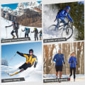Miniatyrbillede 3 af 5: Cykelhandsker Unisex Vinterhandsker Touch Screen Handske Anti-Slip