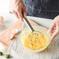 Miniatyrbillede 5 af 5: Dejgpisk, 2 pak 304 rustfrit stål dejpisk, håndmixer til brøddej, kagefremstilling til bagning, pizzadæks