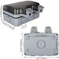 Miniatyrbild 2 av 5: IP66 Utomhus Vattentät Uttag, Extern Eluttag, Väderbeständig