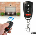 Miniatyrbilde 2 av 5: Set med 2 Universal Garage Door Cloning Key Fob Remote Control 433