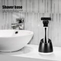 Miniatyrbillede 3 af 5: Aluminium Herre Manuel Skæg Barbering Barbermaskiner Stativ Sikkerhed Barbermaskine Ho