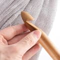 15 stykker håndlagde heklekroker i bambus