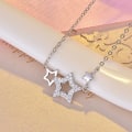 Miniatyrbillede 4 af 4: Kendra Scott Jae Star Crystal Vedhæng Halskæde