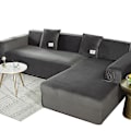 Miniatyrbillede 1 af 3: Tyk, Plys Sofa Betræk Strækformet Sofa Betræk Universal, Passer til 90-140cm