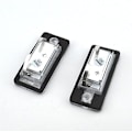 Miniatyrbilde 5 av 5: 2-delt LED-skiltlys 18 SMD bakre skiltlys for Au-di A3