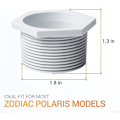 Pikkukuva 2 / 5: 6-500-00 2 kpl Universaali seinäkiinnitysallaspuhdistajalle (UWF) - Tarkka varaosa Polaris 480, 380, 360, 280, 180, 16
