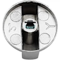Miniatyrbilde 3 av 5: 6 stk. Universelle Metallkontrollknapper Gasskomfyrknapper 6mm Universelle Kontrollknapper Komfyrknapper for Gasskomfyr Kokeplate Ovn