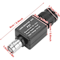 Miniatyrbilde 2 av 5: DC 10V P57 1GHZ Båndbredde 50Ω BNC til BNC Hunn 50KY Q9 Lastmotstand Adapter Strømforsyningsenhet Terminator Kontakt Tilbehør