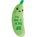 Miniatyrbild 1 av 6: Crunchy Pickle Kicker Dental Catnip Cat Toy 15CM grön
