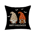 Miniatyrbilde 4 av 5: Set med 4 høstgresskar dekorative putetrekk Sofa putetrekk for Halloween Thanksgiving Day Fall Harvest Hjemmedekorasjon, Myk bomull