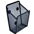 Miniatyrbillede 1 af 5: Magnetisk blyantholder, net i rustfrit stål, metal penneholder