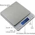 Miniatyrbillede 3 af 5: 3000g/0,1g præcisionsvægt, køkkenvægt/lommevægt/smykkevægt, høj præcision elektronisk vægt, baggrundsbelyst LCD-display