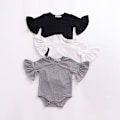 Pikkukuva 1 / 4: Unisex-vauvan lyhythihainen body, monipakkaus, 3 settiä (90 cm)