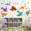 Miniatyrbillede 5 af 5: Dinosaur Cloud Window Dekoration Wandaufkleber