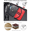 Pikkukuva 2 / 5: Faraday-pussi Auton Avaimen Fob-Suoja RFID-Signaalin Estämiseen ja Varkaudenestosuojaukseen - Estää RFID/WiFi/GSM/LTE/NFC/RF-Signaalit