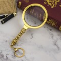 Miniatyrbilde 3 av 5: Bærbar 8X leseforstørrelse og sklisikkert håndtak 8 cm diameter for