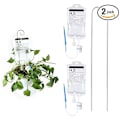 Miniatyrbillede 1 af 5: 2 stk. plantelivssupport, plantevandingssystem med metaldyvelvanding D