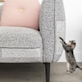 Miniatyrbild 2 av 5: Pet Cat Anti-Scratch Guard Shield Träningsremsa Soffa Väggdörr P