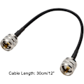 Miniatyrbillede 2 af 5: UHF Han PL-259 til UHF Han PL-259 RG58 Koaksialkabel til Antenneanalysator, Dummy Load