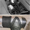 Pikkukuva 4 / 5: Mustat kaapeliteipit, 19mm x 15m Auton kangasteippi, eristysteippi, itseliimautuva johtosarjan teippi, kodin, auton ja moottoripyörän johtojen kiinnittämiseen